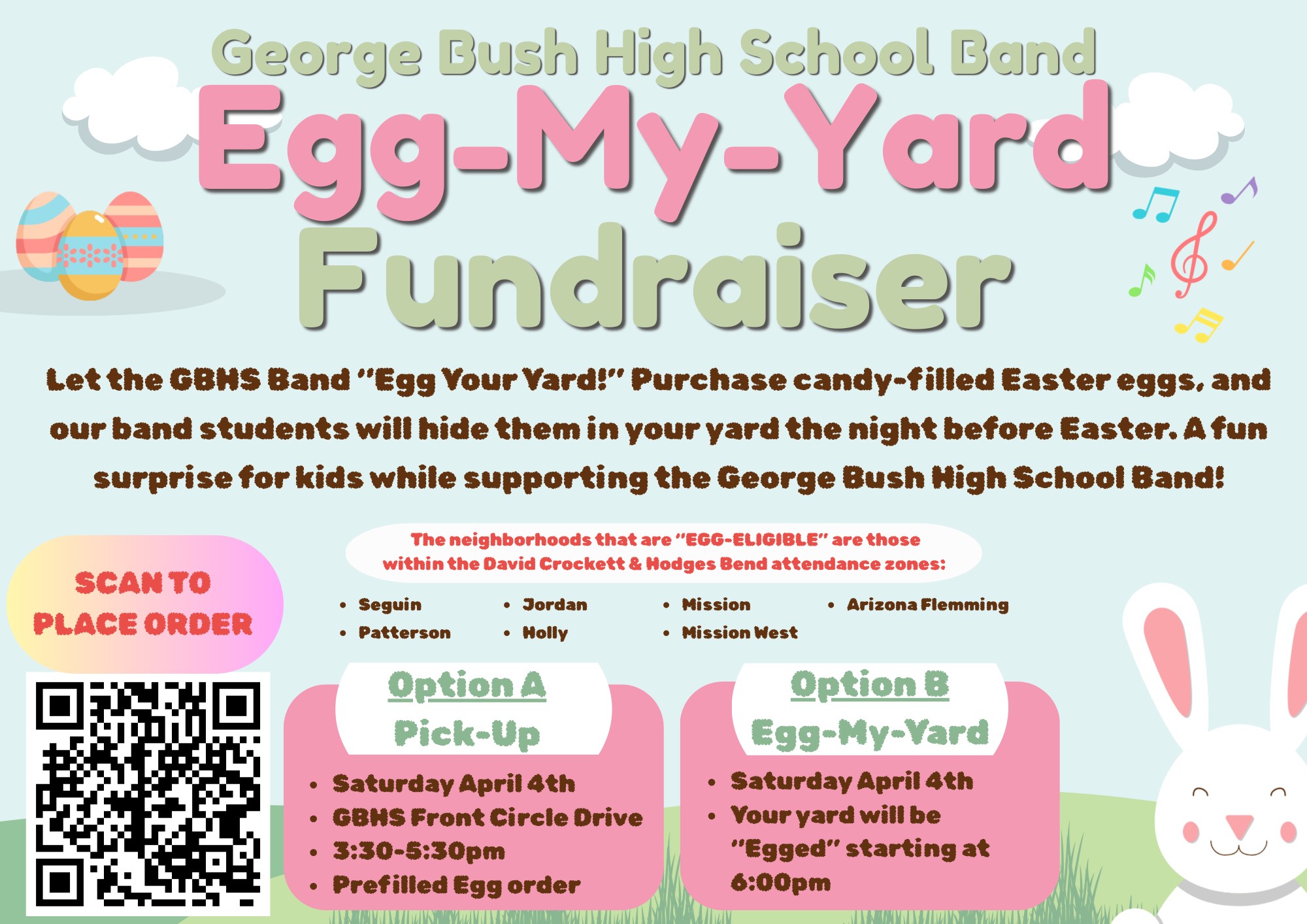  Egg my Yard Fundraiser